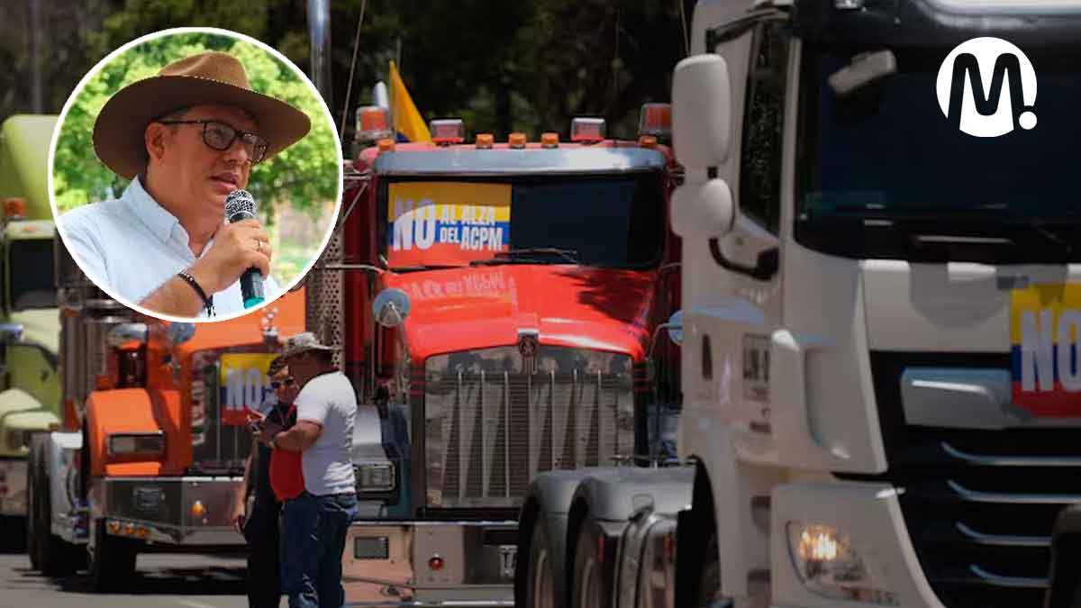 Paro camionero: Alexander Baquero busca consenso entre el Gobierno y manifestantes
