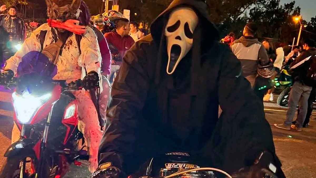 Prohíben uso de máscaras en motociclistas durante Halloween en Villavicencio
