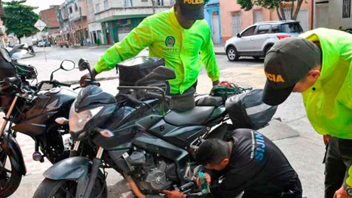 Hurto de motos en Villavicencio se redujo un 27 % en el mes de abril