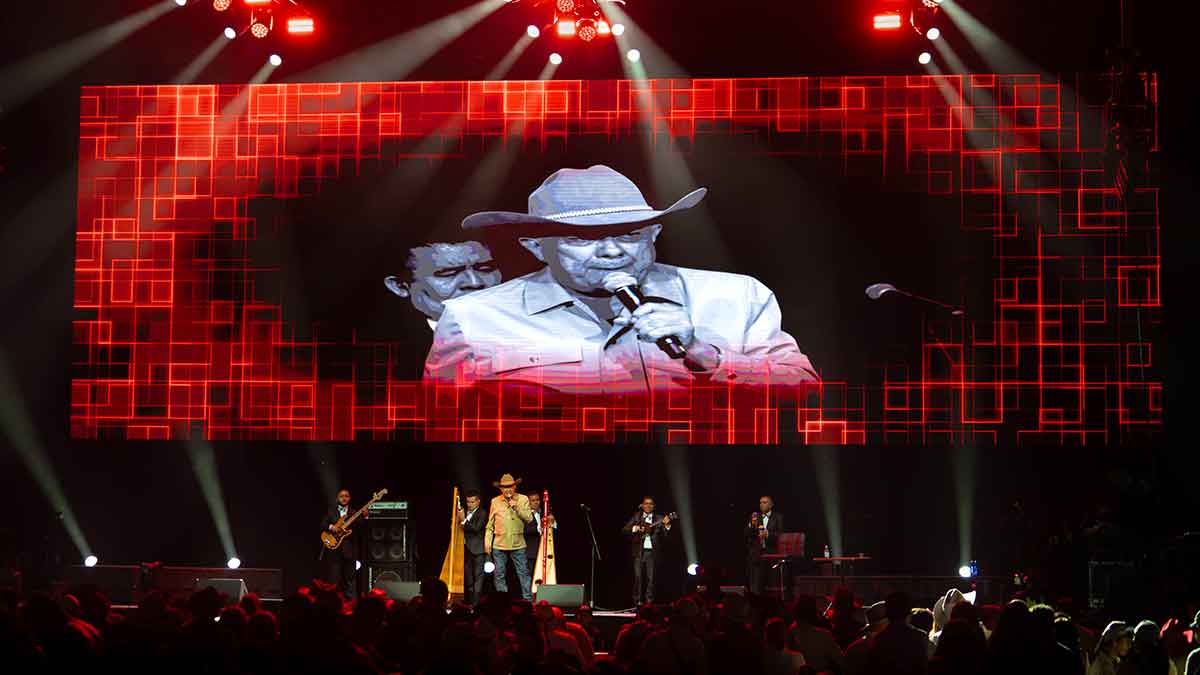 Reynaldo Armas fue el gran protagonista de una noche llanera en el Movistar Arena