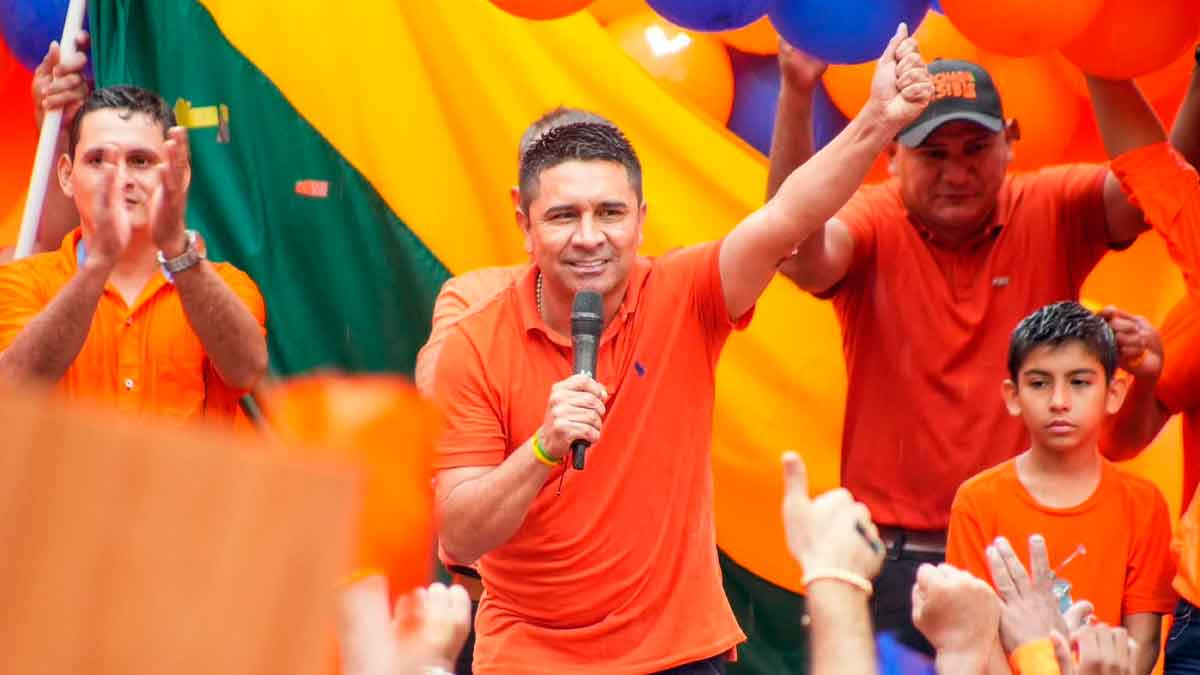 Juan Carlos Cordero cerró campaña a la Gobernación del Vichada ante más de 4.000 personas