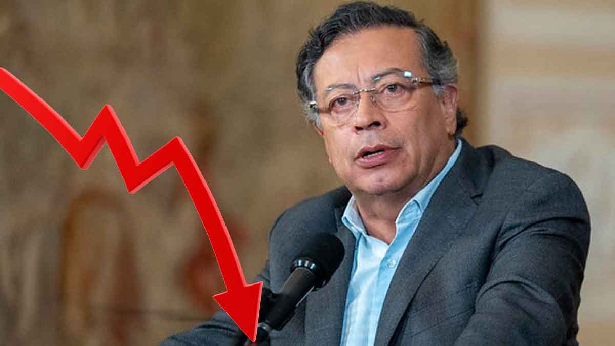 Petro, en el peor momento de su gobierno: desaprobación llega al 64 % según Invamer
