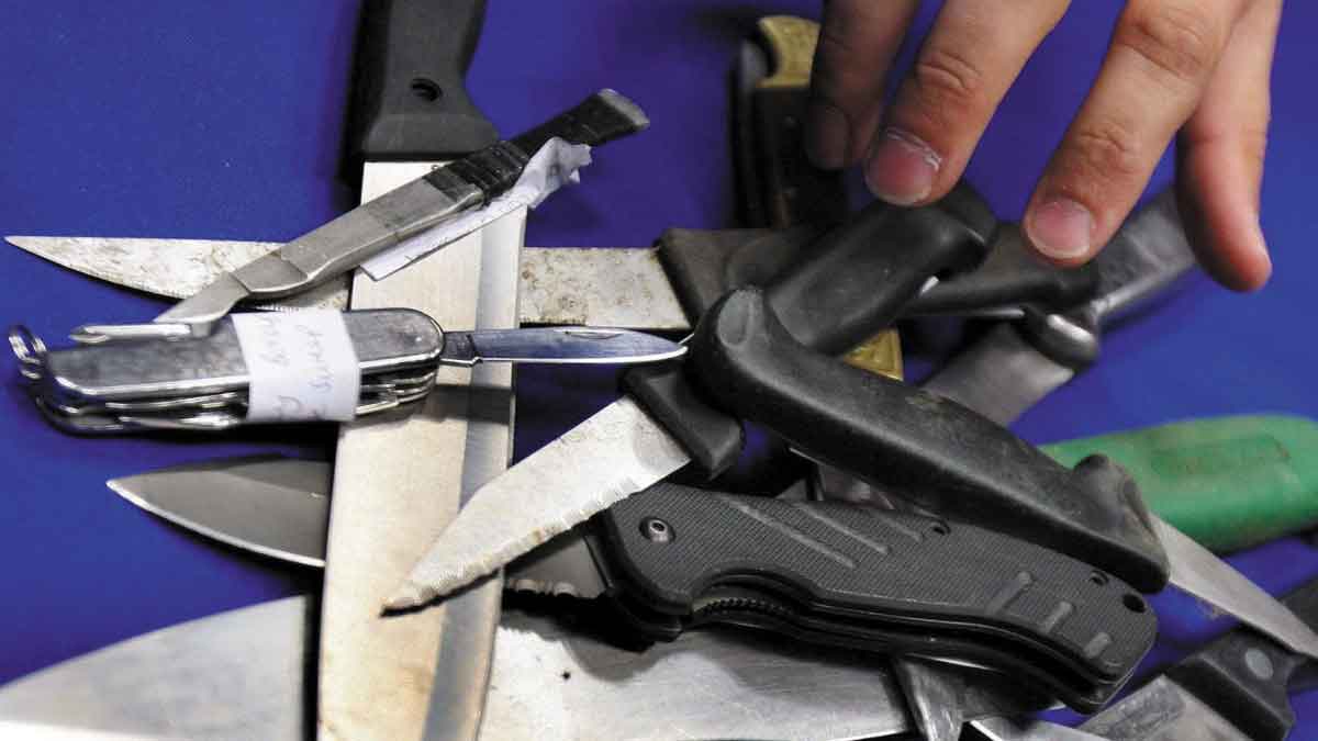 En solo una semana aplicaron 462 comparendos por porte de armas blancas en Villavicencio
