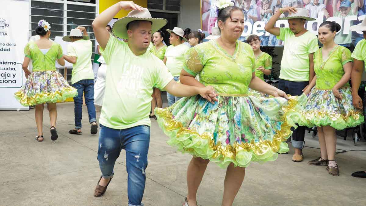 Talleres de danza en Guamal transforman la vida de personas con discapacidad