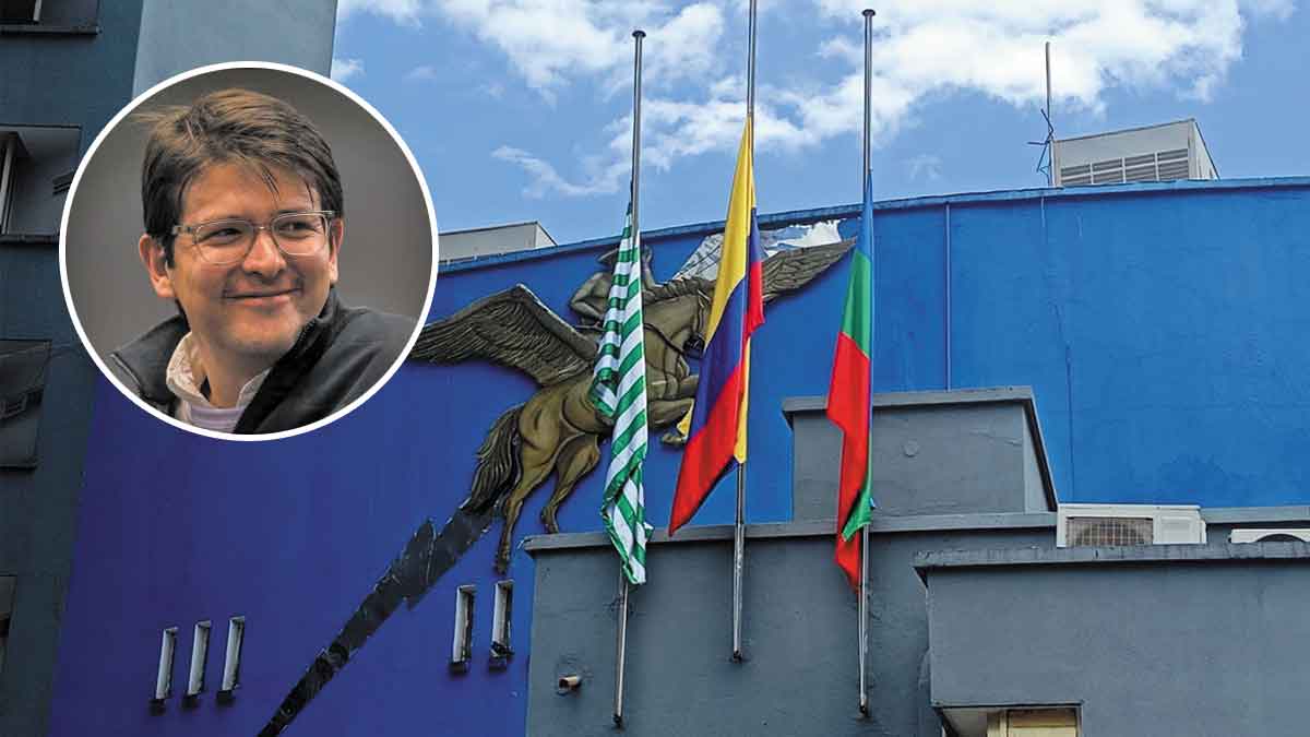 Alcaldía de Villavicencio despide a Miguel Uribe Turbay con banderas a media asta