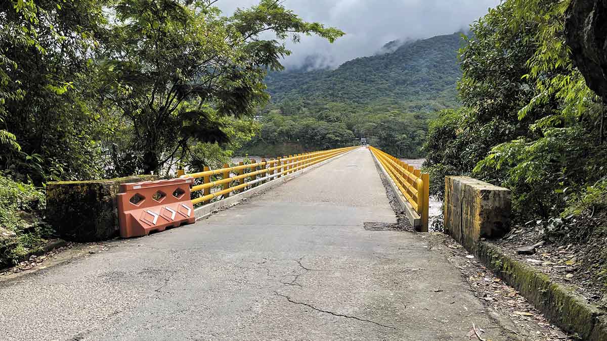 Desde el próximo lunes habrá cierres totales en el puente de la vía antigua Villavicencio-Restrepo