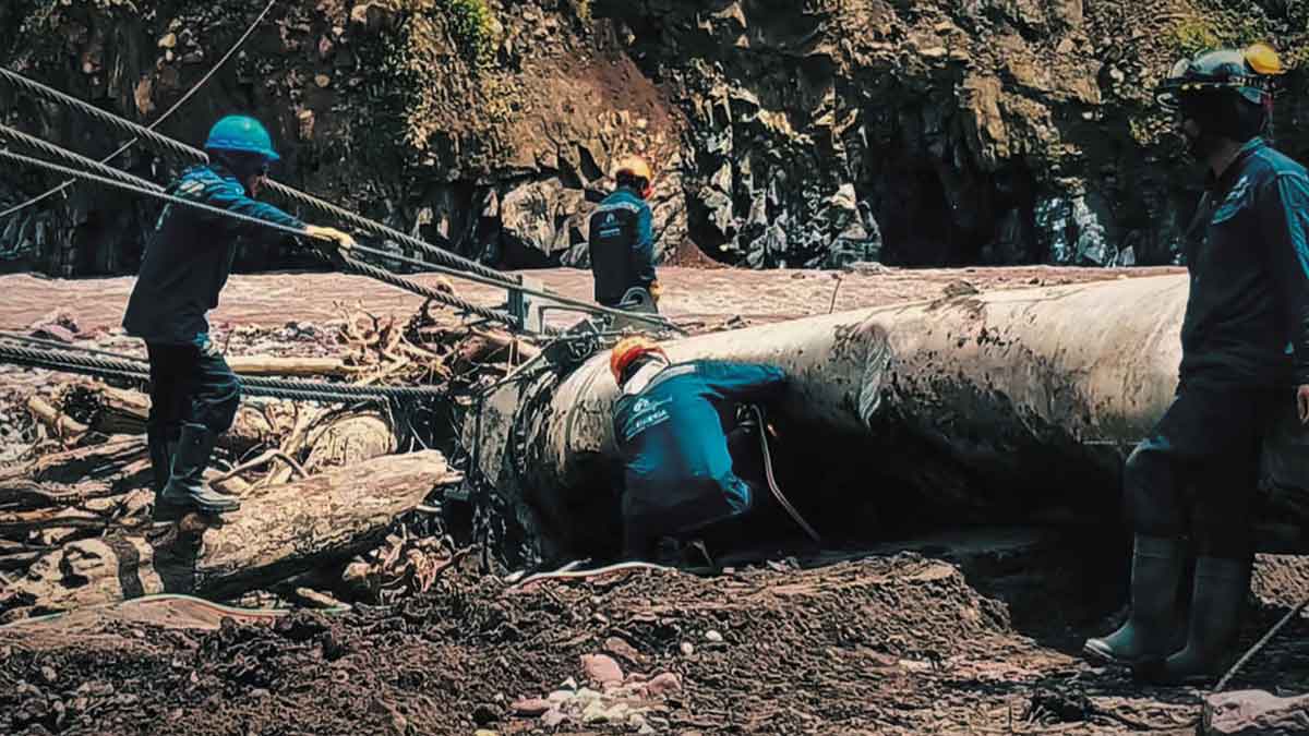 Así van los trabajos de reparación del acueducto según la Alcaldía de Villavicencio