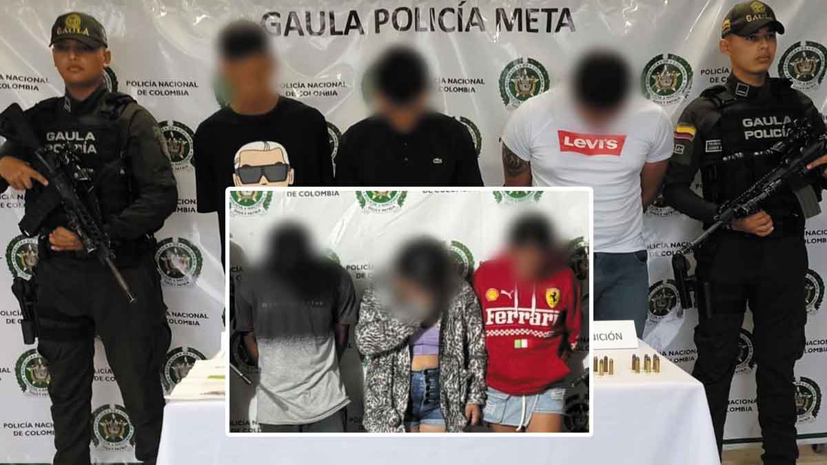 Cae banda que extorsionaba a comerciantes y atentaba contra empleados en Acacías y Granada