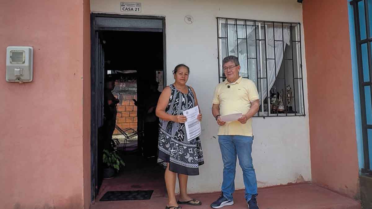 Tras ocho años de invasión, restituyen vivienda a su legítima dueña en Villavicencio