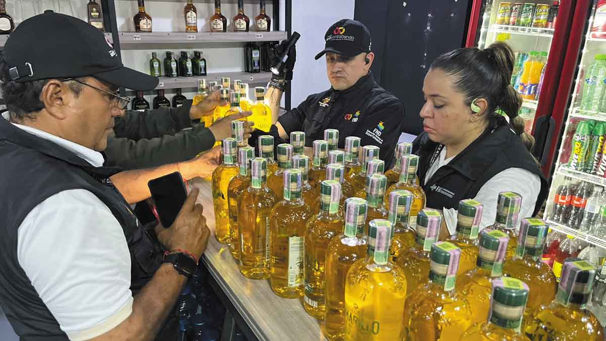 El Meta le cierra el paso al licor adulterado y de contrabando antes de las fiestas de fin de año