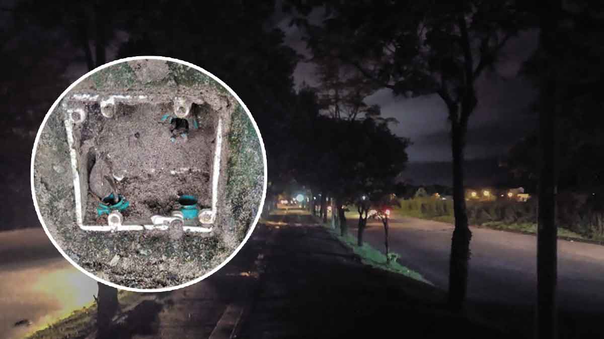 Alborada alerta por incremento en el robo de cable del alumbrado público en Villavicencio