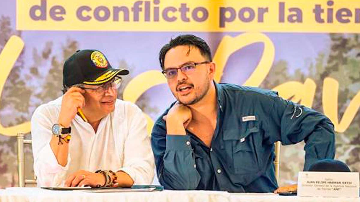 Otro escándalo en la ANT de Felipe Harman: Denuncian $30.000 millones para eventos y no para tierras