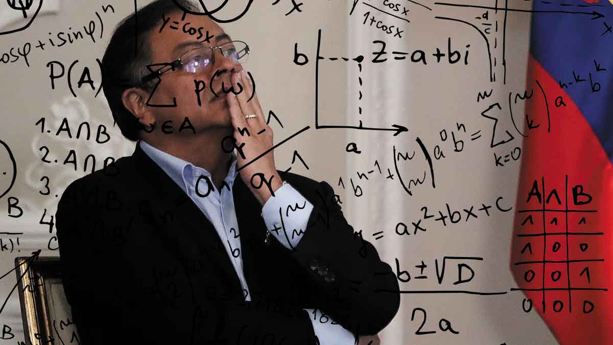 “26×6=15,8. Debí dedicarme a las matemáticas”: las cuentas locas de Petro que desataron burlas en redes