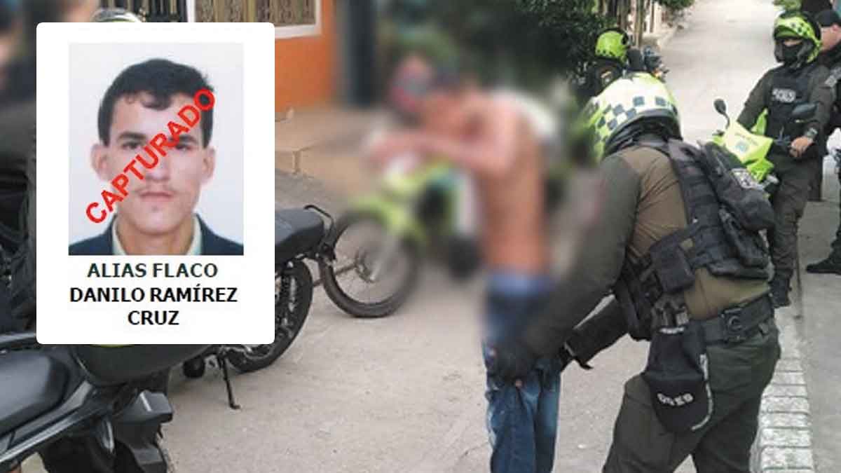 Autoridades capturan a alias ‘El Flaco’, señalado por varios homicidios en Villavicencio