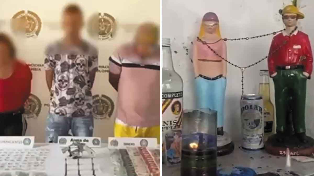 Desmantelan banda que recurría a santería para evadir a las autoridades en Villavicencio