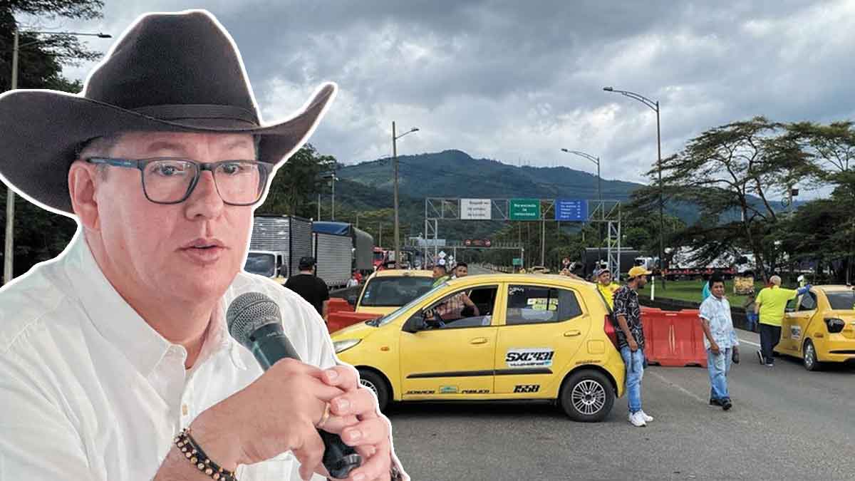 Alexander Baquero aclara que el paro taxista fue contra Petro y no dirigido a su administración