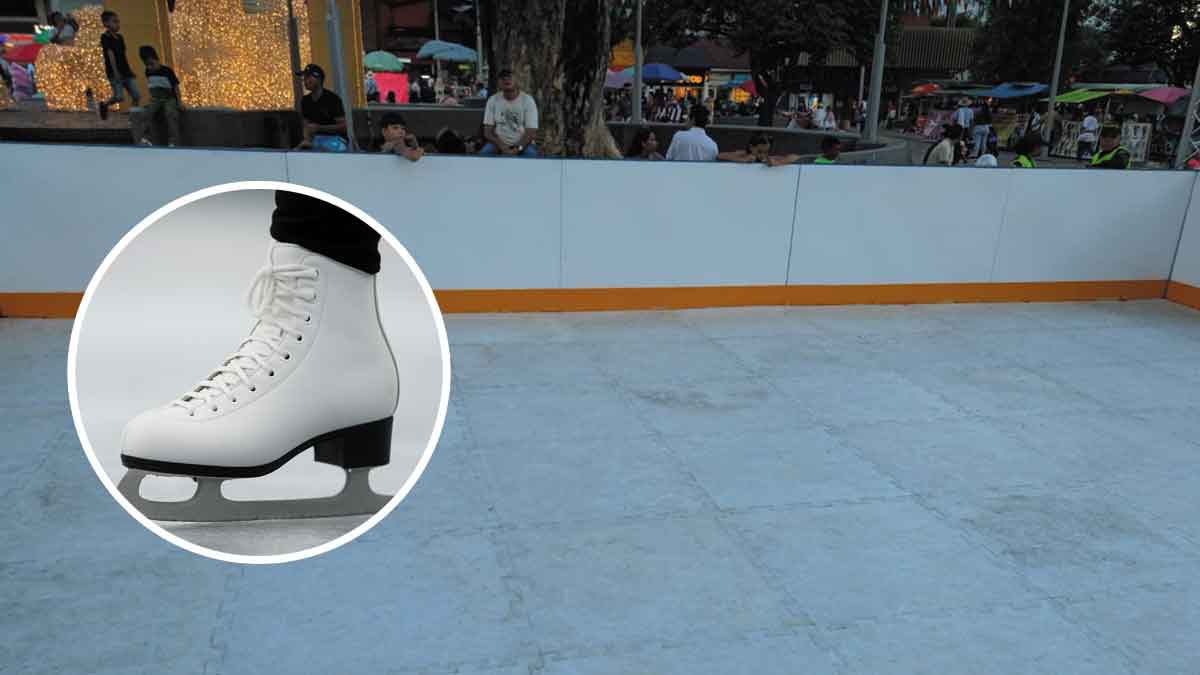 Disfrutar de una pista de patinaje sobre hielo ya es posible en pleno Centro de Villavicencio