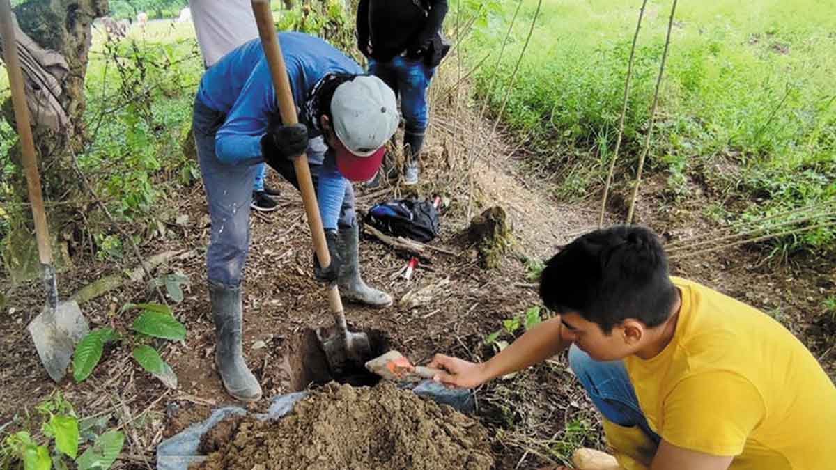 Más de 1.700 piezas halladas confirman el valor arqueológico de Puerto Santander, Fuentedeoro