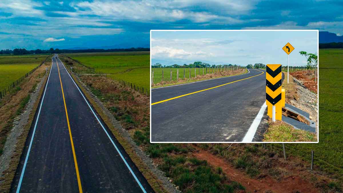 Lista para inaugurar la vía El Rosal, nuevo eje de la movilidad rural en el sur del Meta