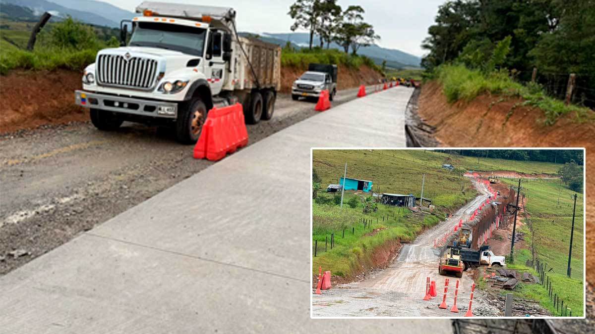 Más de 4 kilómetros pavimentados impulsan la histórica vía Uribe–Papamene en el sur del Meta