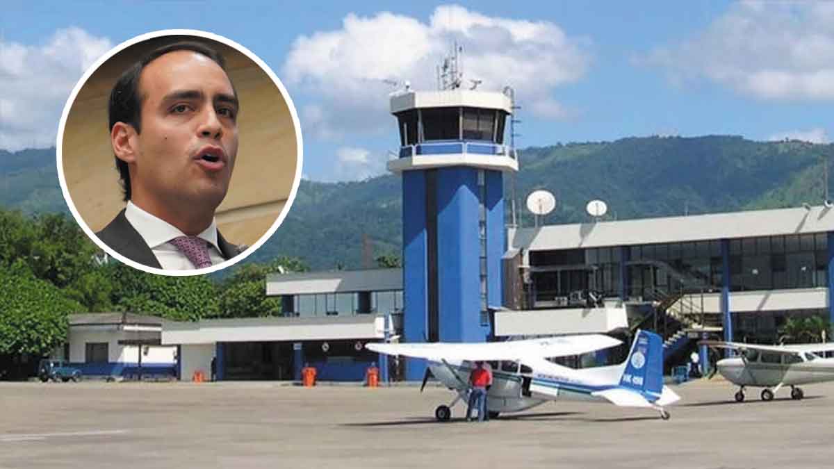 Alejandro Vega buscará que el Gobierno priorice el Aeropuerto Internacional de Villavicencio