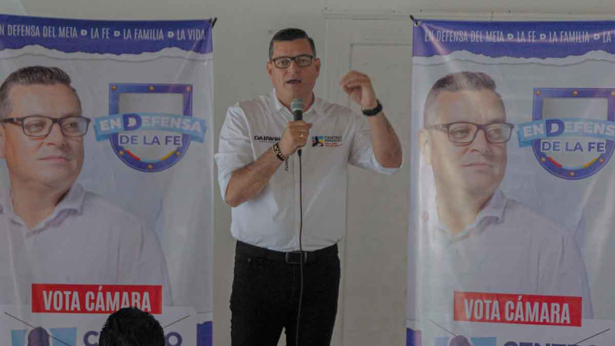 Seguridad, agroindustria y vías, ejes de la propuesta de Darwin Castellanos para el Meta