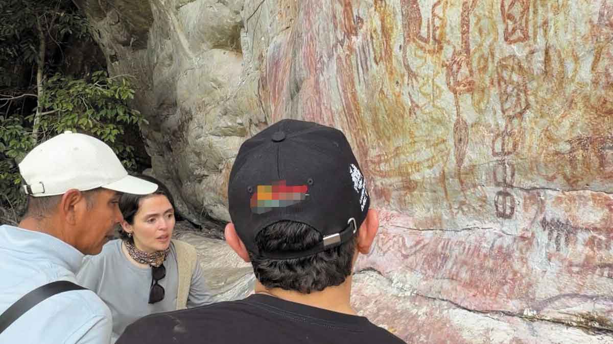 Descubren pinturas milenarias que narran la historia de antiguas culturas en Puerto Concordia, Meta