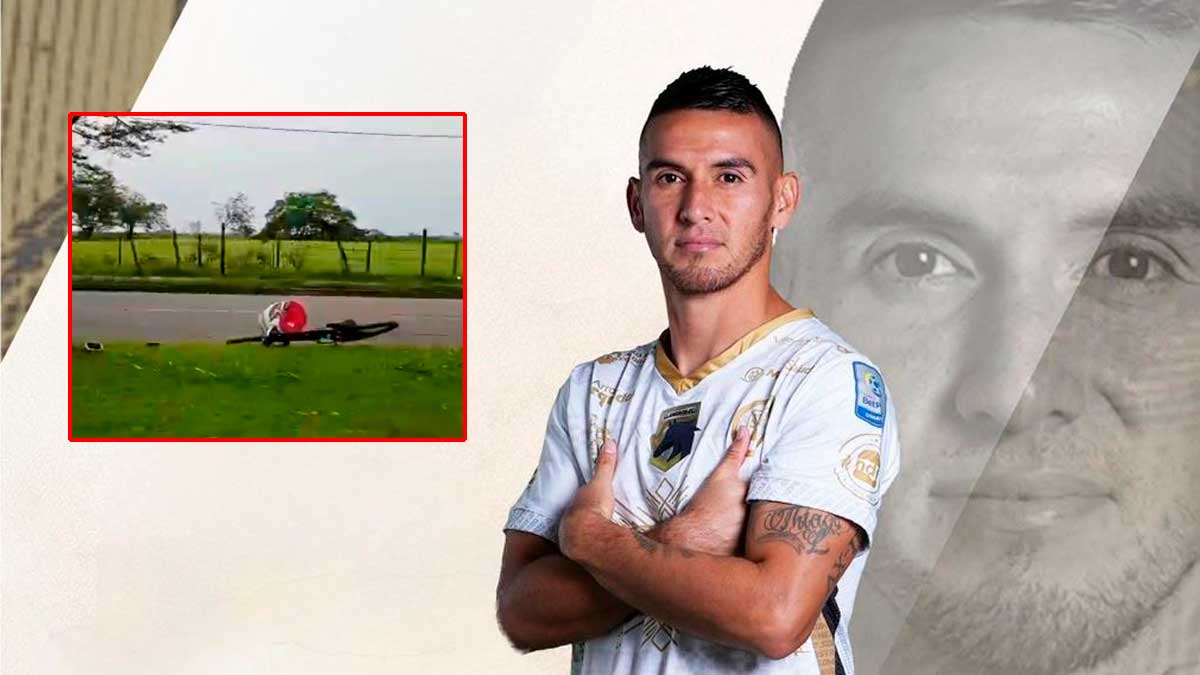 Capturan a Marlon Sierra, jugador de Llaneros FC, tras arrollar ciclista en Villavicencio; iría borracho