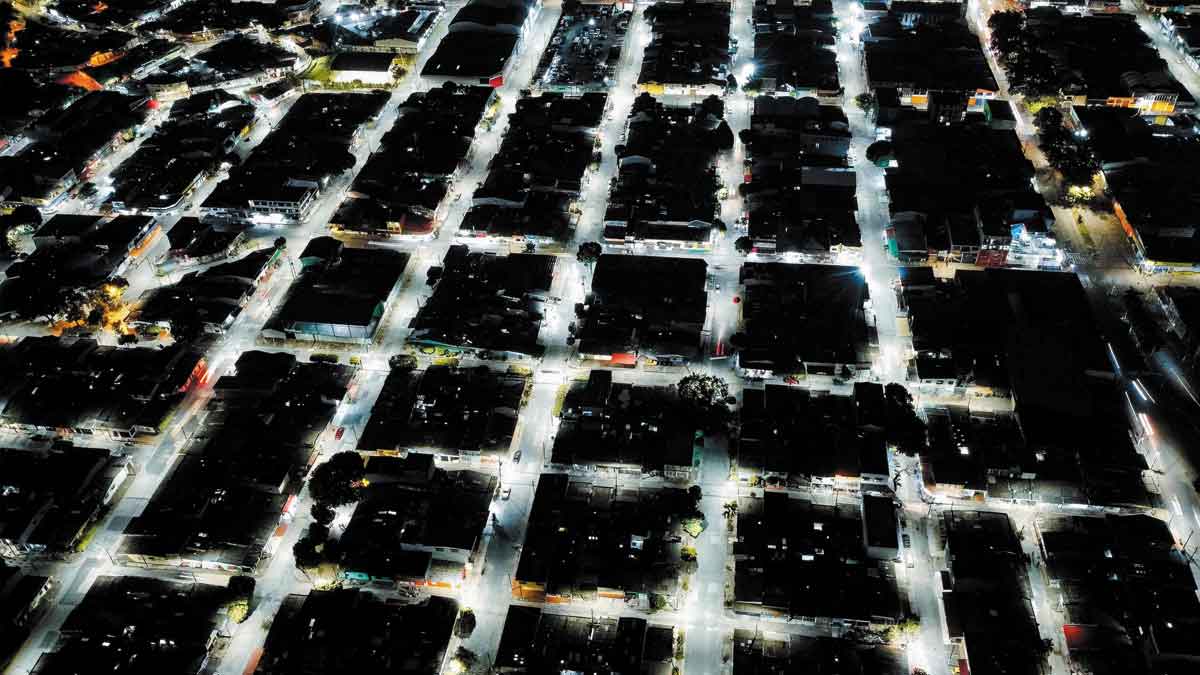 Modernización del alumbrado público en Villavicencio alcanza 52 % de avance