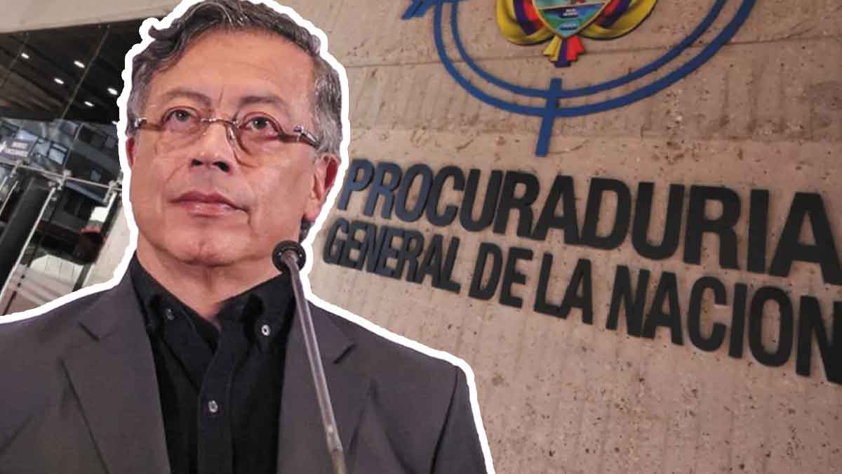 Presidente Petro, en la mira de la Procuraduría por posible participación indebida en política