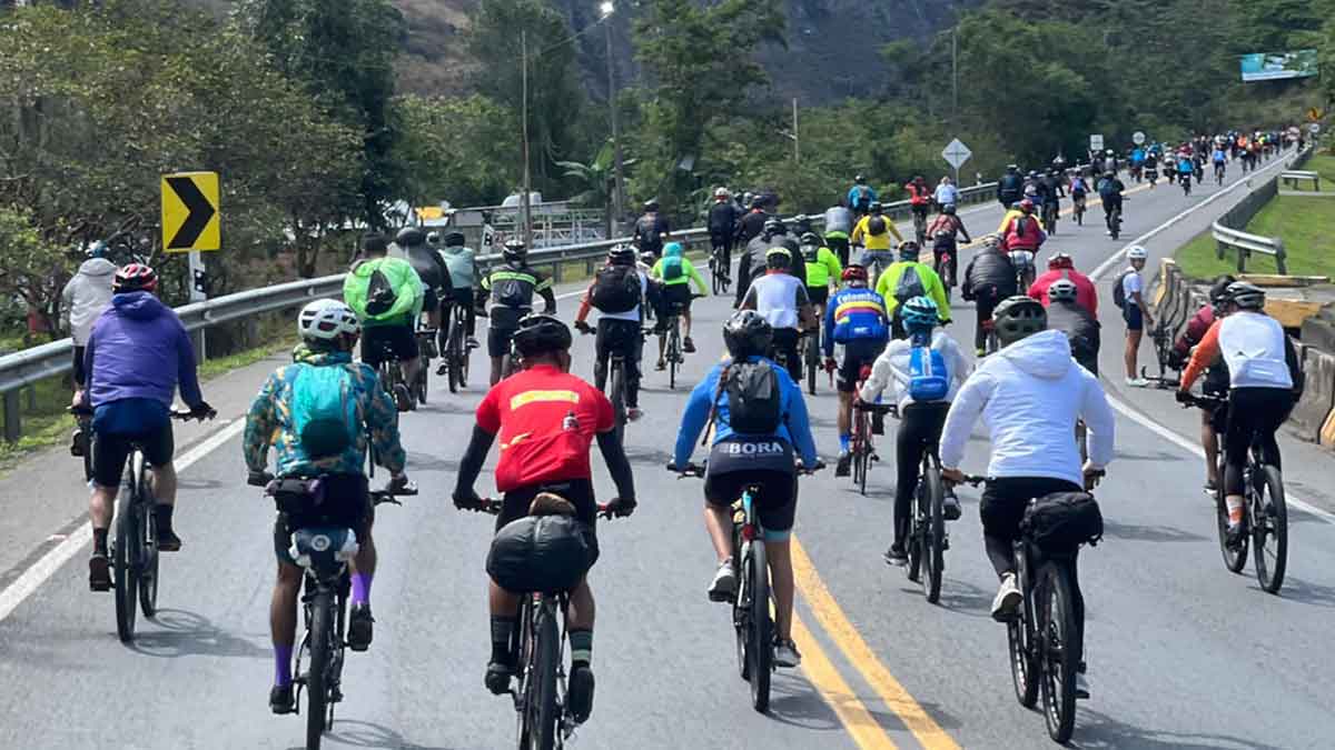 Con 17.000 cupos disponibles, abren inscripciones a la travesía ciclística Bogotá-Villavicencio