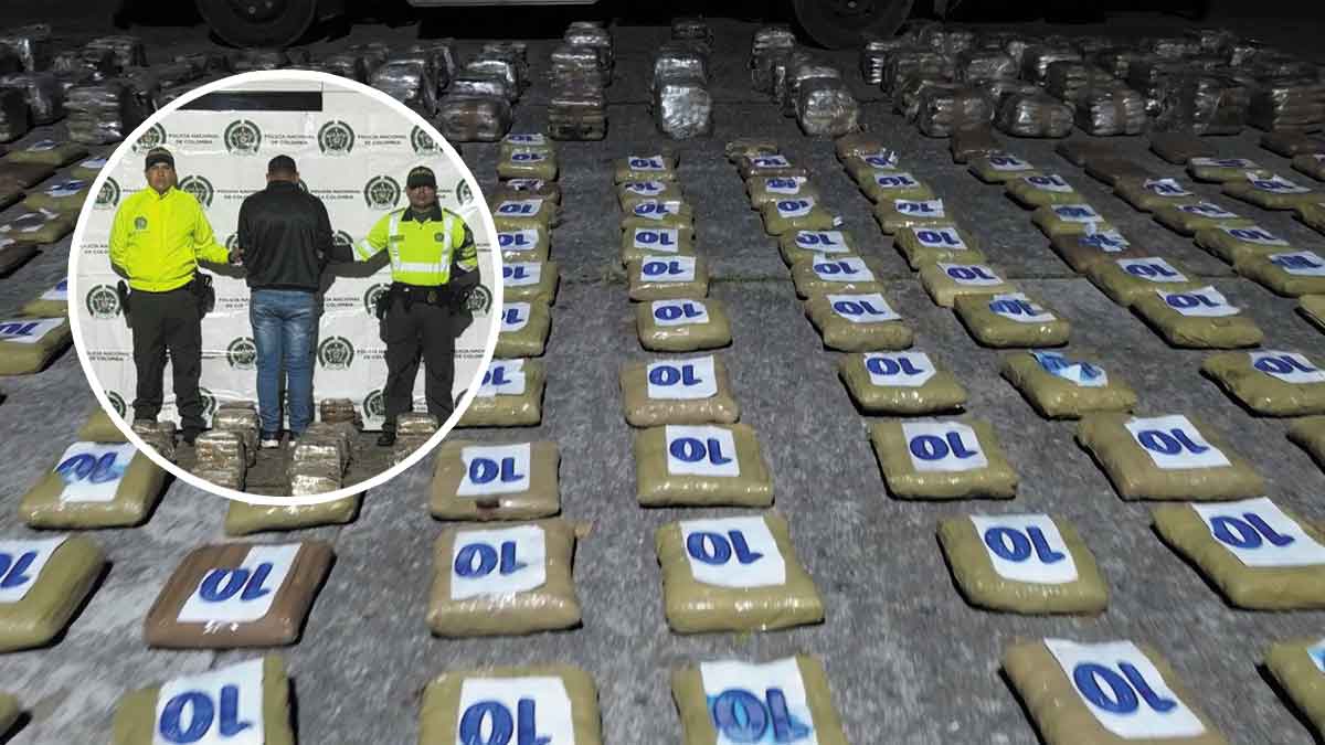 Allanamiento a una vivienda en Villavicencio destapa caleta con más de media tonelada de marihuana