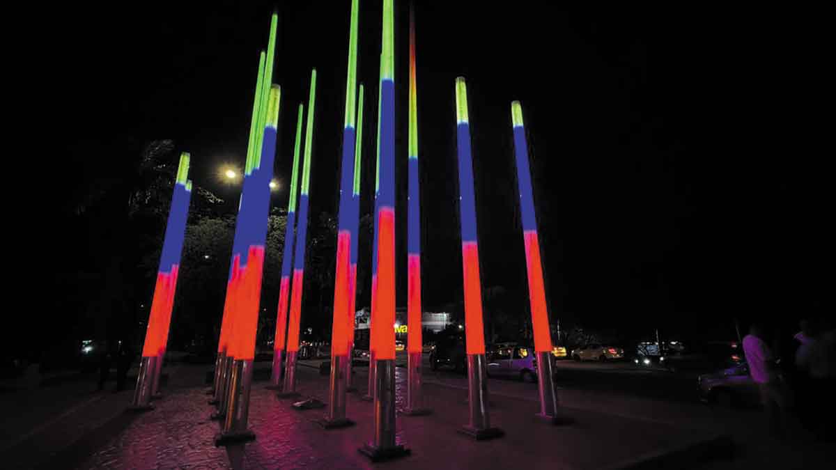 Así es la nueva Plazoleta de la Luz que estrena Villavicencio en su aniversario 186