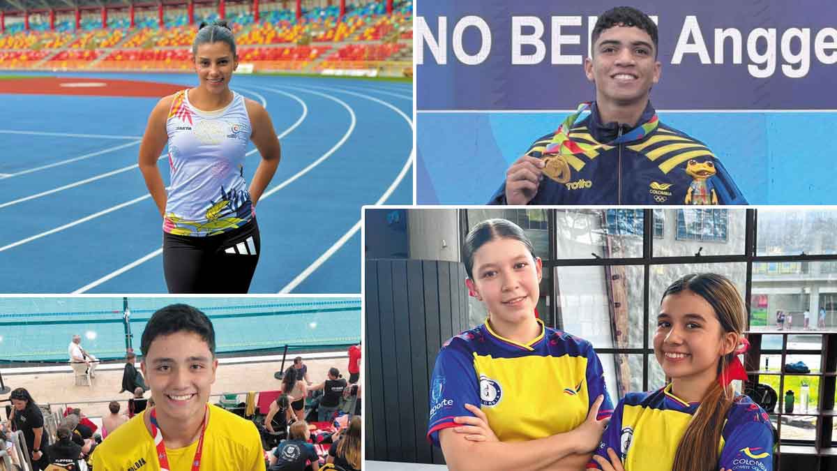 Atletas del Meta dejan huella en el exterior con tres medallas de oro y una de bronce