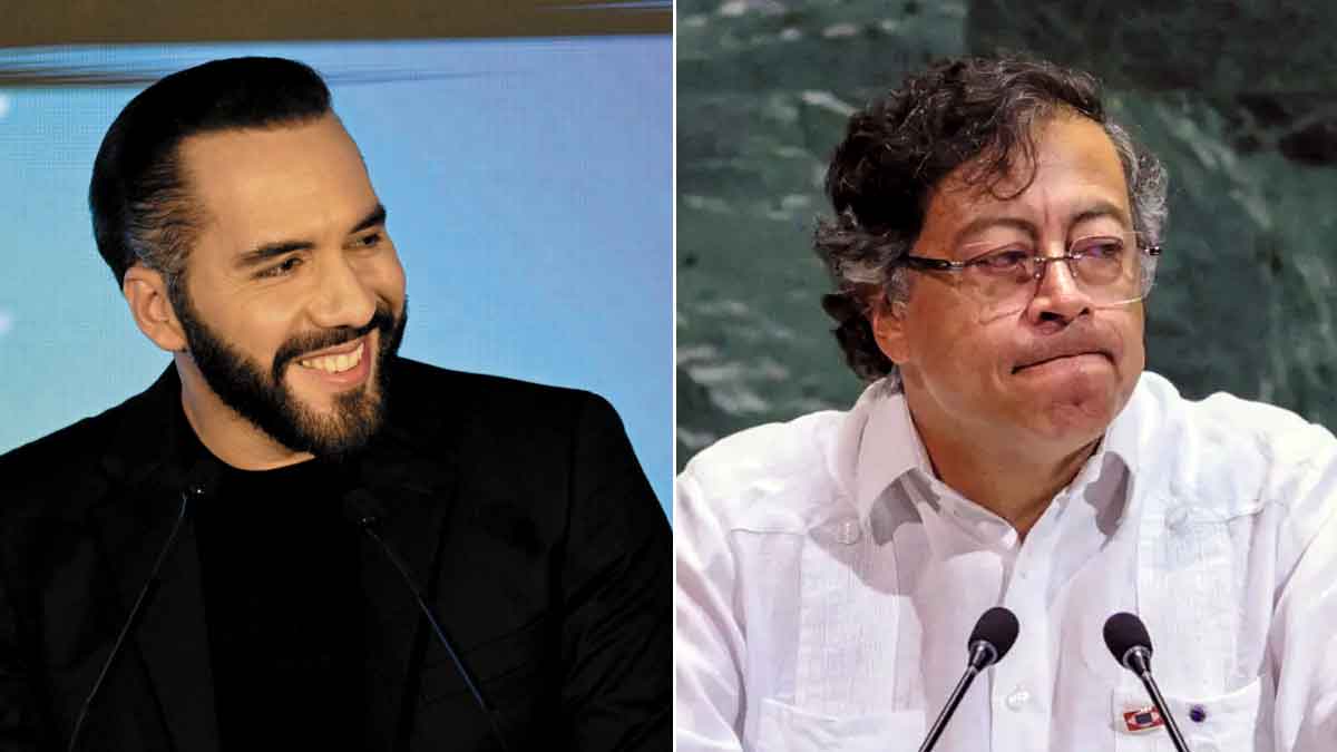 Bukele reta a Petro a recibir a todos los presos de El Salvador “si no le gusta” su modelo carcelario