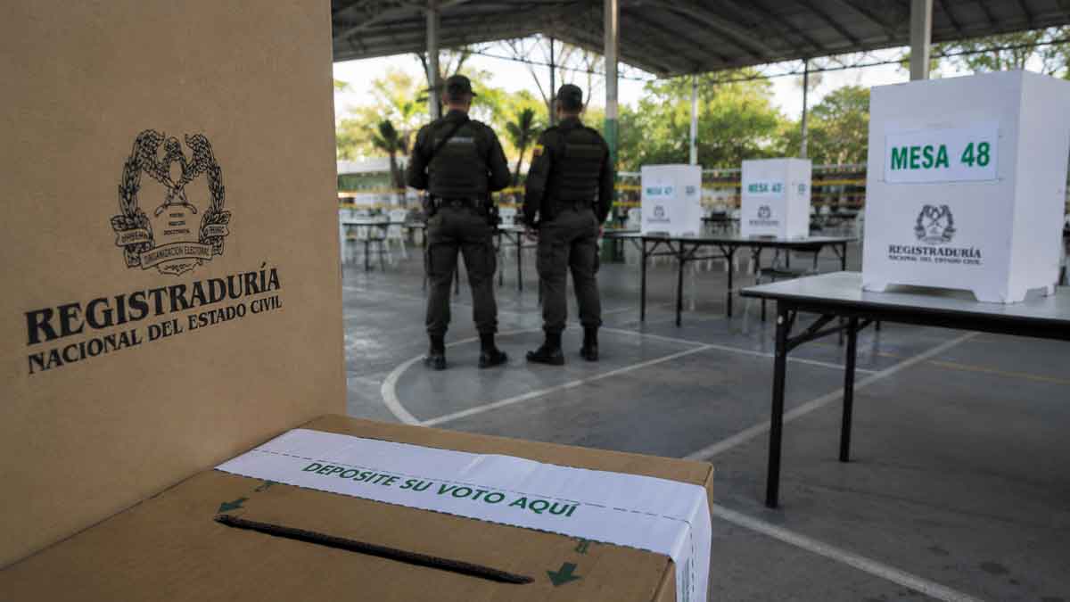 Más de 12.000 policías y militares custodiarán las elecciones de este domingo en el Meta