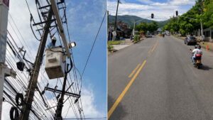Modernización del alumbrado en la antigua vía Villavicencio-Bogotá ya supera el 70 % de ejecución