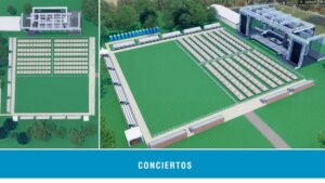 Puerto Gaitán estrenará el primer estadio portátil del Meta para realizar los conciertos del Festival de la Cachama