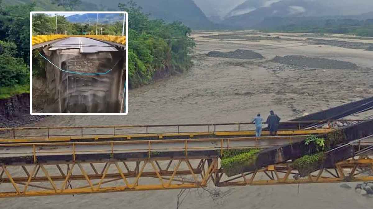 Nuevos daños en puentes La Amistad y antiguo ponen en alerta el corredor de Cubarral hacia El Dorado y El Castillo