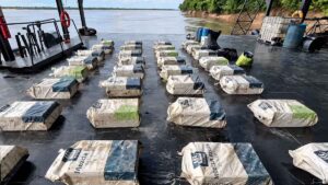 Armada incautó en el río Meta más de una tonelada de cocaína avaluada en 56 millones de dólares