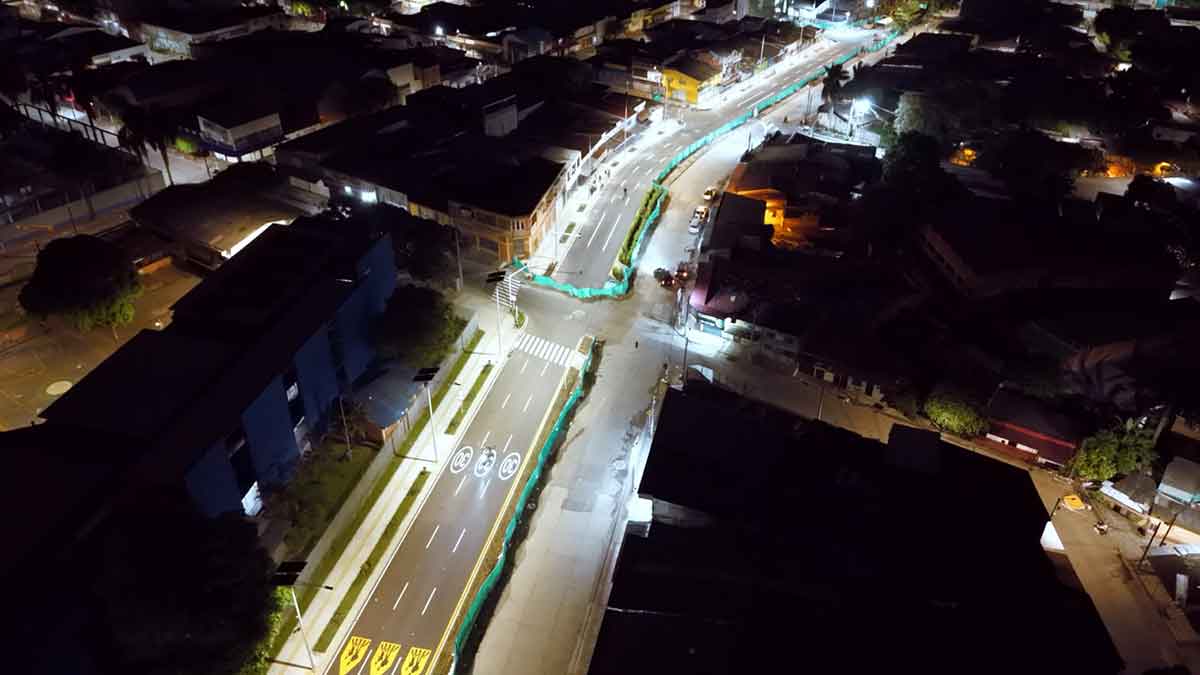 Hoy pondrán en servicio la segunda fase de modernización de la Avenida Catama en Villavicencio